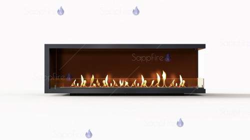 Встраиваемый угловой очаг 1400 SappFire SAPPFIRE