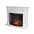 Каминокомплект InterFlame Мюнхен (белый дуб с патиной)+Panoramic 33 Quartz в Нижнем Тагиле
