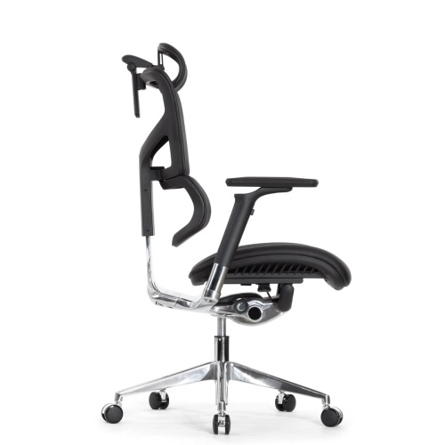 Ортопедическое кресло Falto Leather Premium Черное