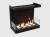 Встроенный биокамин Lux Fire Фронтальный 700 М Lux fire