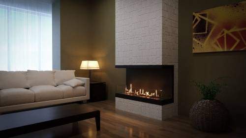 Встроенный биокамин Lux Fire Фронтальный 700 М Lux fire